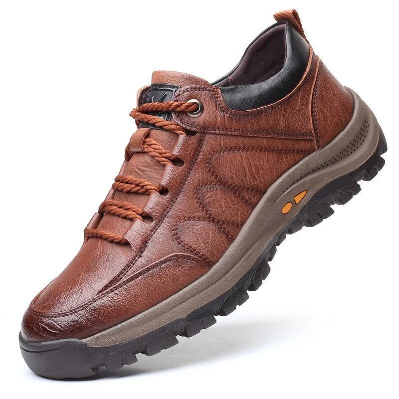 Comfort Step | Waterproof Orthopaedic Leather Shoes