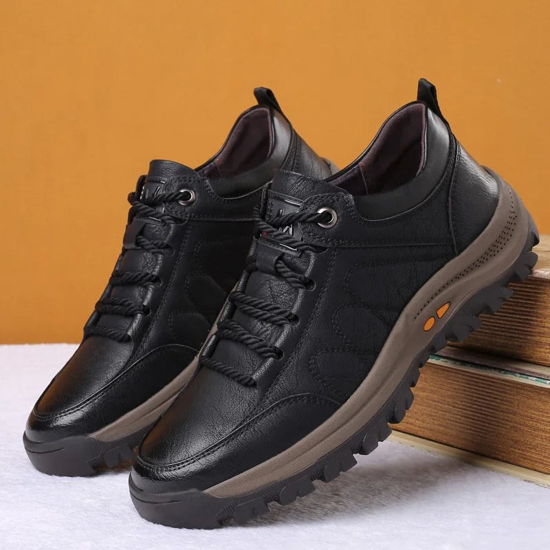 Comfort Step | Waterproof Orthopaedic Leather Shoes