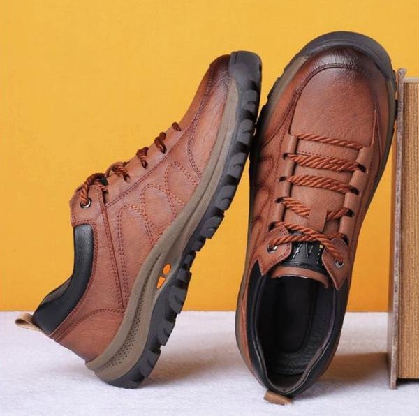 Comfort Step | Waterproof Orthopaedic Leather Shoes