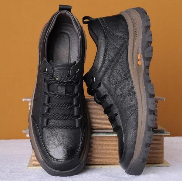 Comfort Step | Waterproof Orthopaedic Leather Shoes
