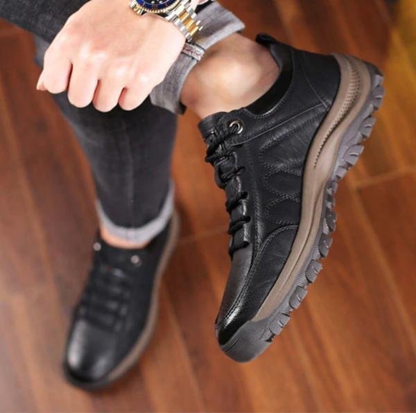 Comfort Step | Waterproof Orthopaedic Leather Shoes